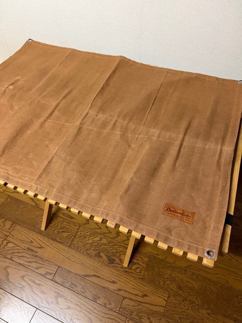 バイヤー　BYER 天然木製　ロールトップテーブル　★新品★ダルトンクロス付