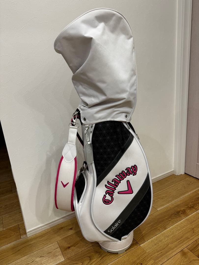 クラブセット Solaire ソレイル キャディバッグ付 8本セット