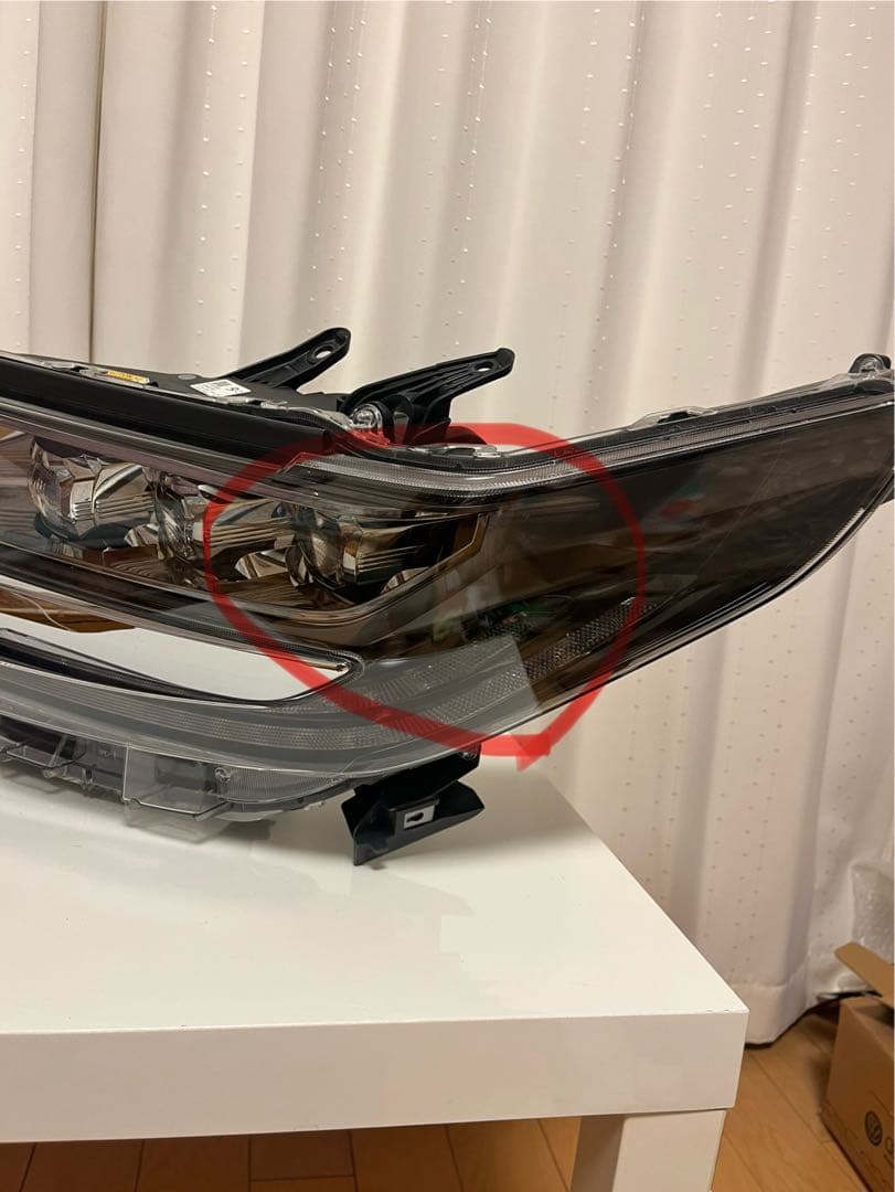 アルファード30 左ヘッドライトLED 3眼 純正部品　イチコー58-91