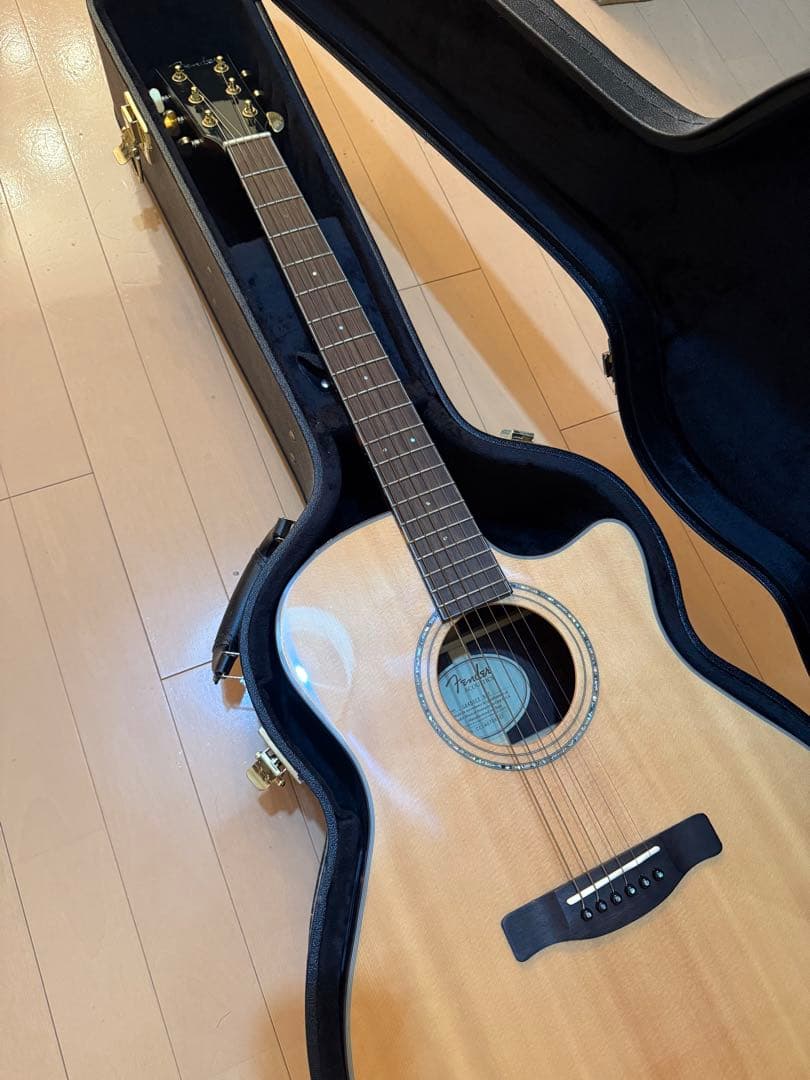 Fender GA45SCE アコースティックギター ハードケース付き　中古品