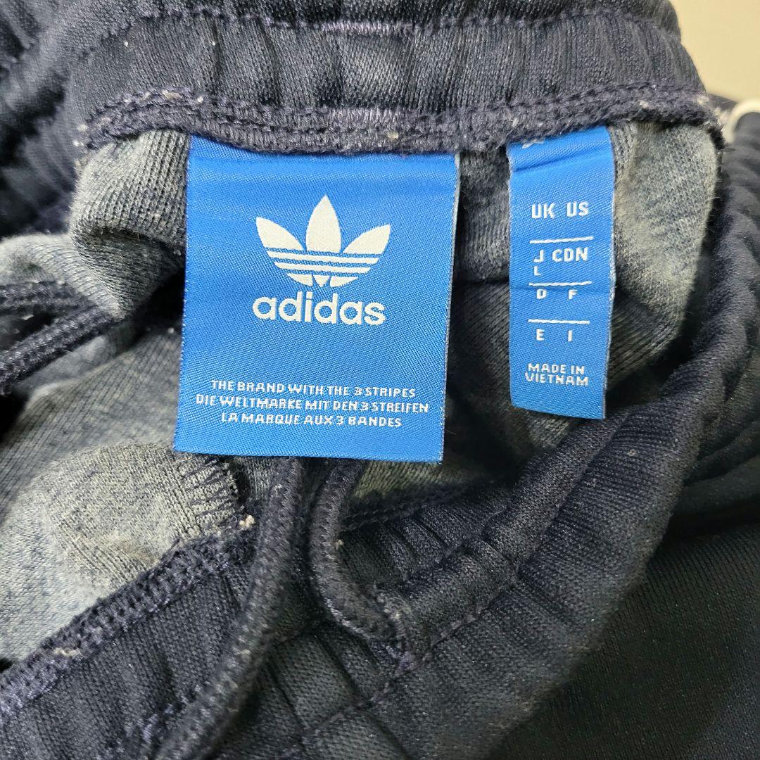 adidas originals トラックパンツ トラックジャージ L ネイビー