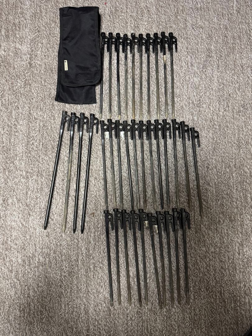 スノーピーク ソリッドステーク 30 x ３２本 ４０ × ４