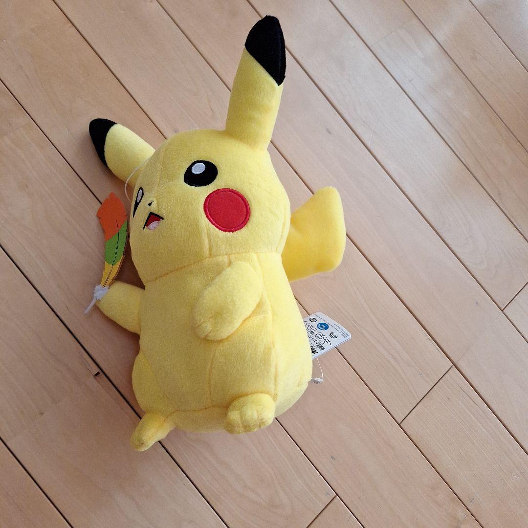 ポケモンピカチュウ ぬいぐるみ 約30cm 羽根付き