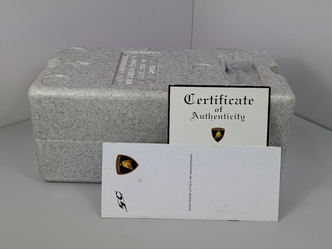 1/18 ミニカー ランボルギーニ アヴェンタドール LP720-4 50th