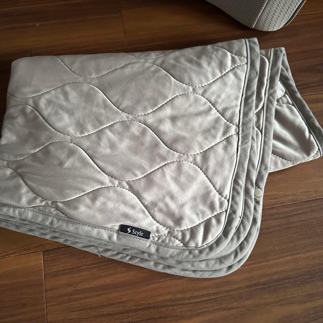 美品 MTG Style Dr.CHAIR Heat ベージュ ブランケット付き