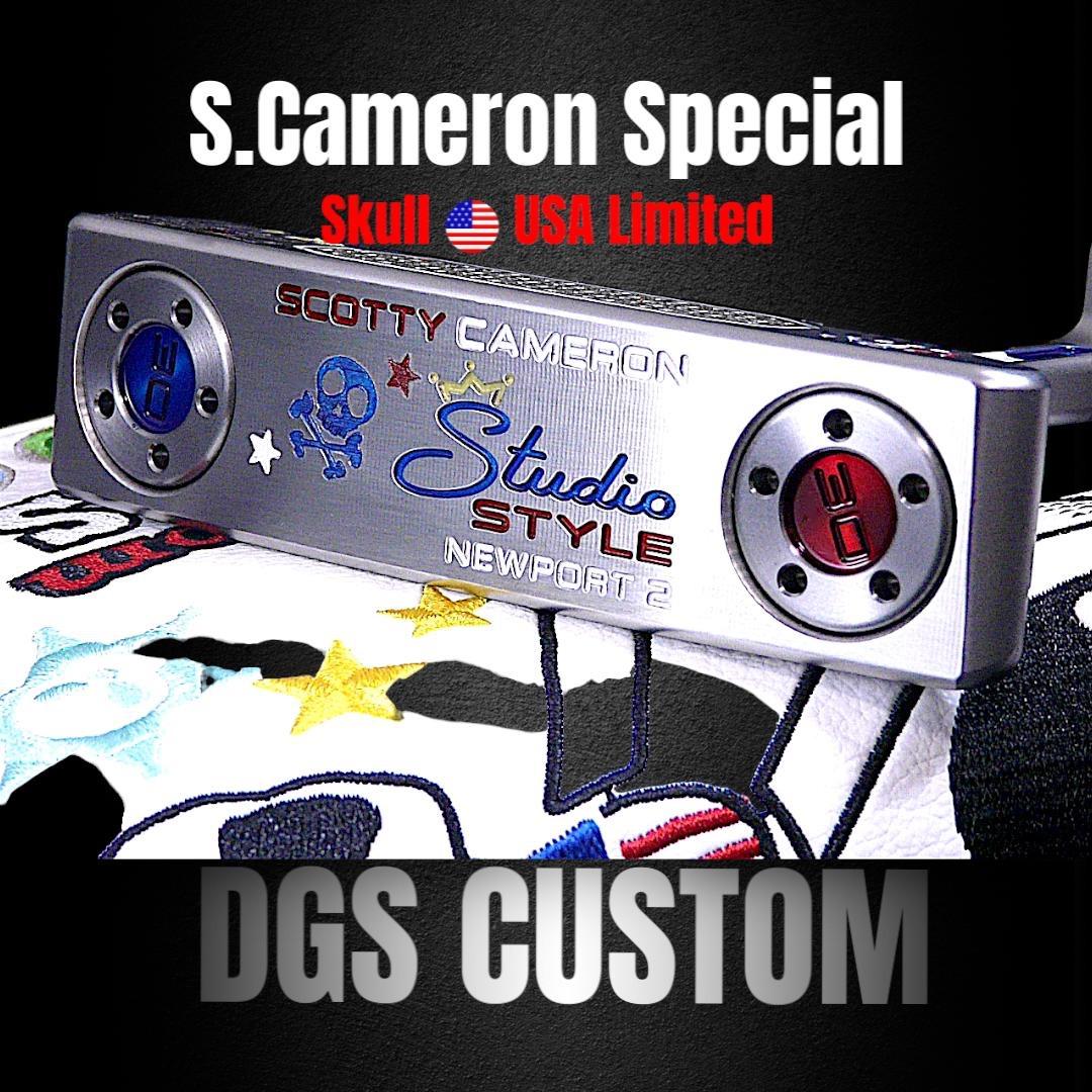 スコッティキャメロン★Newport2 スカルパニックUSA★DGSカスタム34