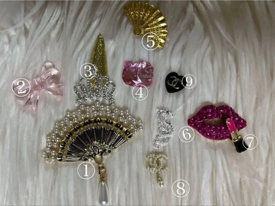 成人式ネイルパーツ　ネイルパーツ