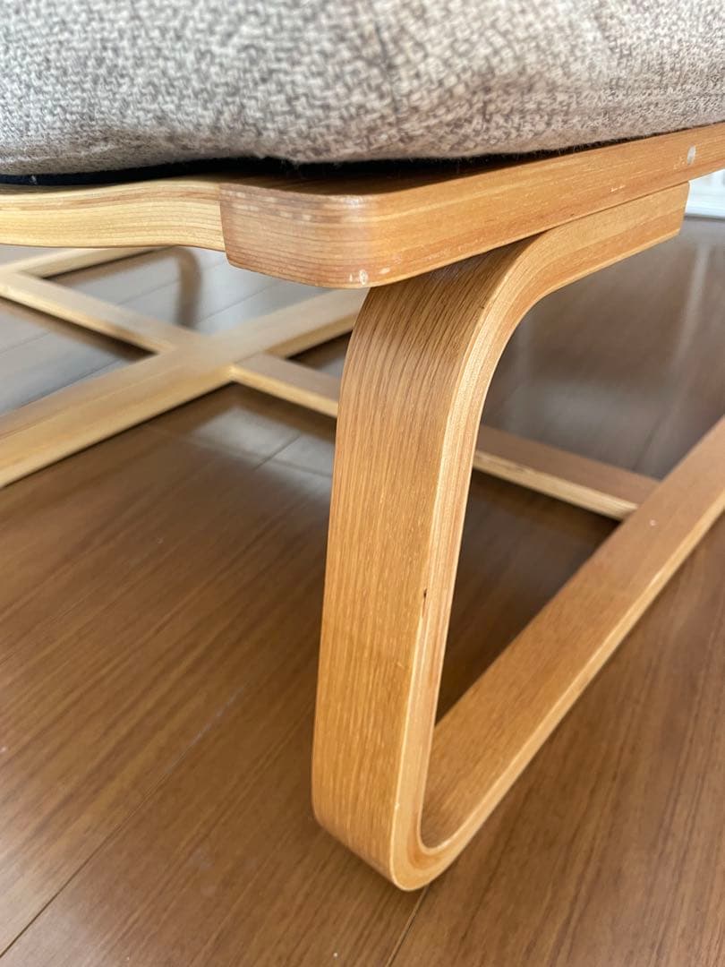 無印良品 リビング・ダイニングソファチェア・オーク材（カバー付） 2脚セット