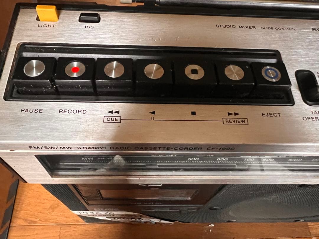 SONY studio I990 ラジカセ