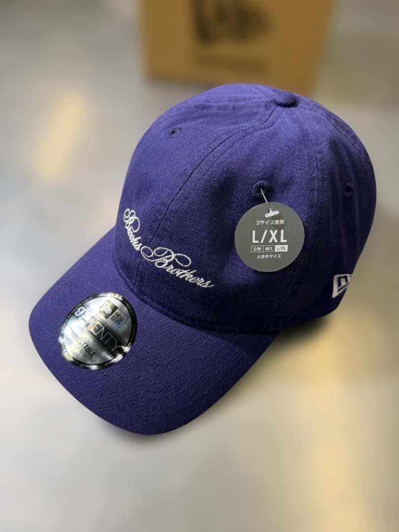 NEW ERA × Brooks Brothers PURPLE L/XL