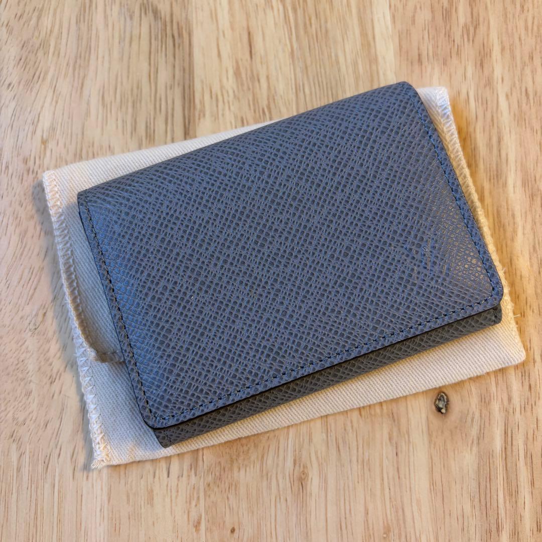 LOUIS VUITTON メンズ 名刺入れ 付属品完備
