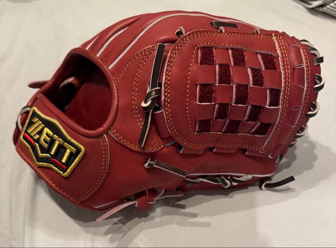 ZETTゼットプロステイタス軟式内野手用グローブ源田型