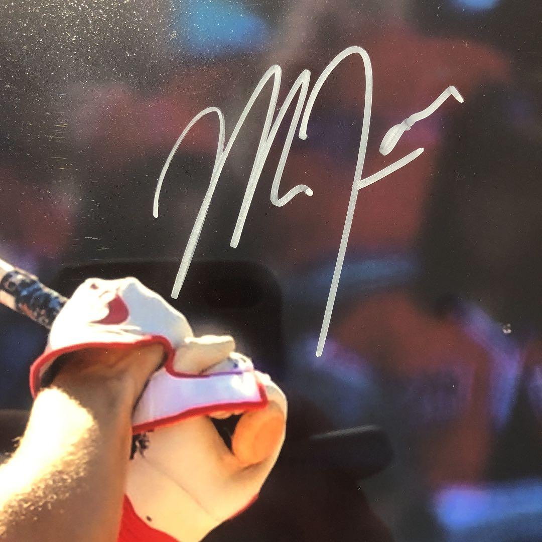 【1月SALE】MLB マイク・トラウト　直筆サイン　大谷翔平　エンジェルス