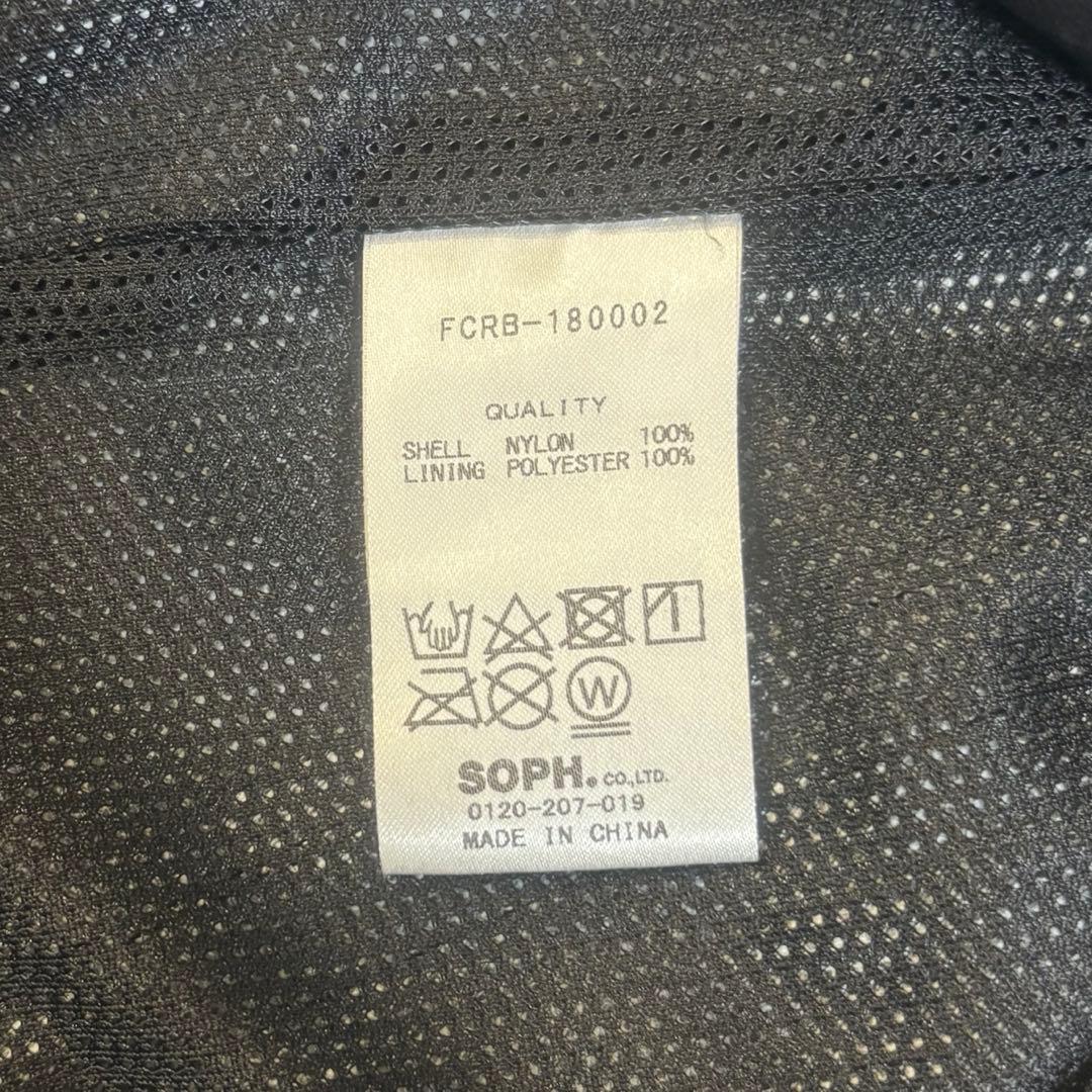 F.C.R.B. Bristol ウォームアップジャケット ナイロン ブラック