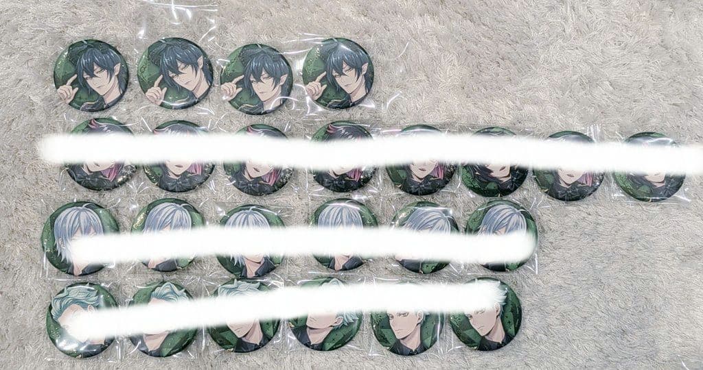 ツイステ　マレウス　ブレイジングジュエル　缶バッジ