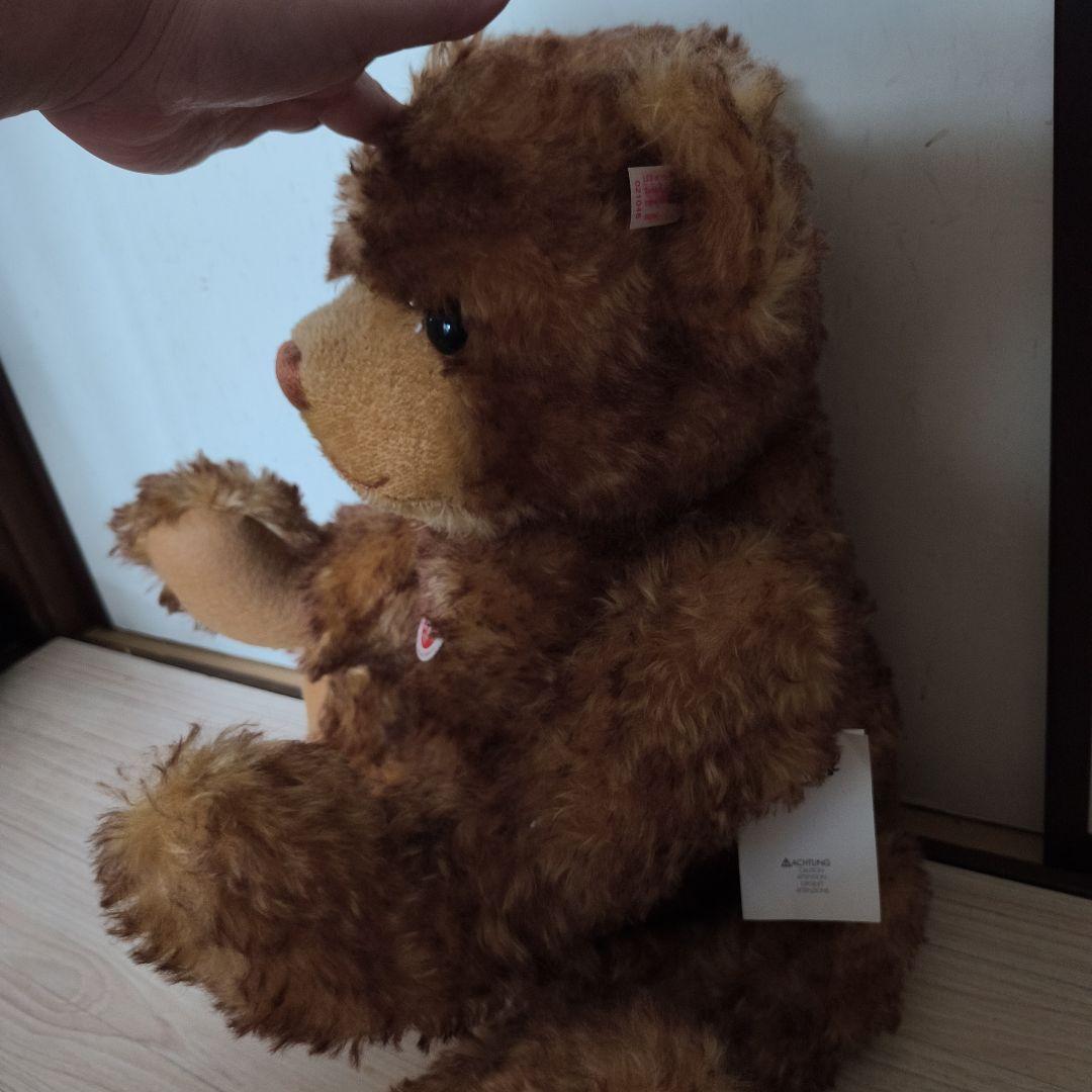 Steiff 茶色 ぬいぐるみ コレクターズアイテム