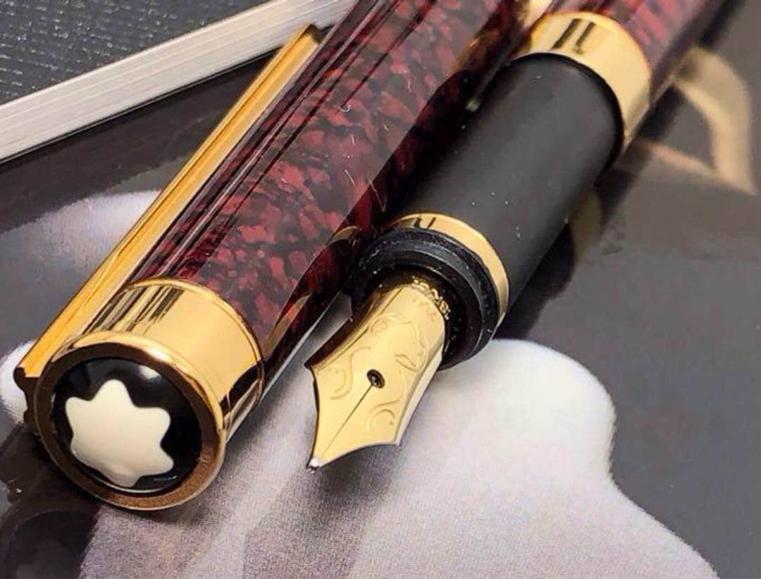 モンブラン　★幸運と金運を呼ぶパワー石レッドメノウ・マーブル特別なノブレスドウエ