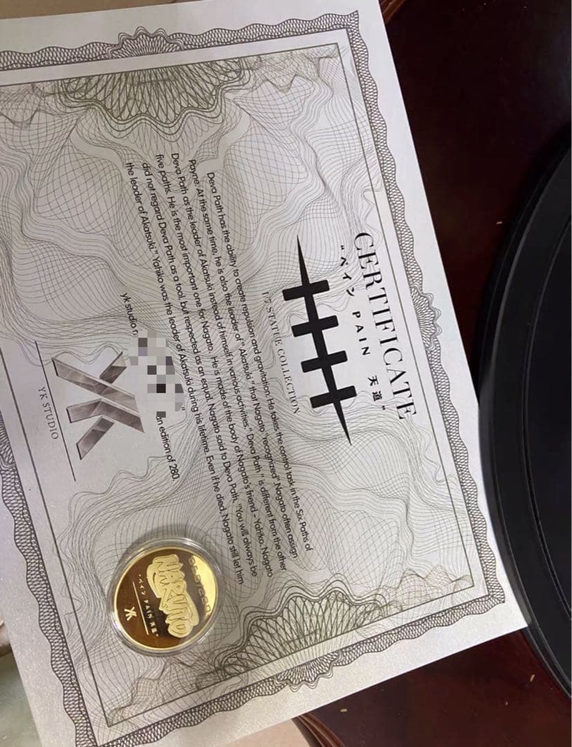 NARUTO ナルト ペイン 1/8 ガレージキット ガレキ スタチュー ⑤