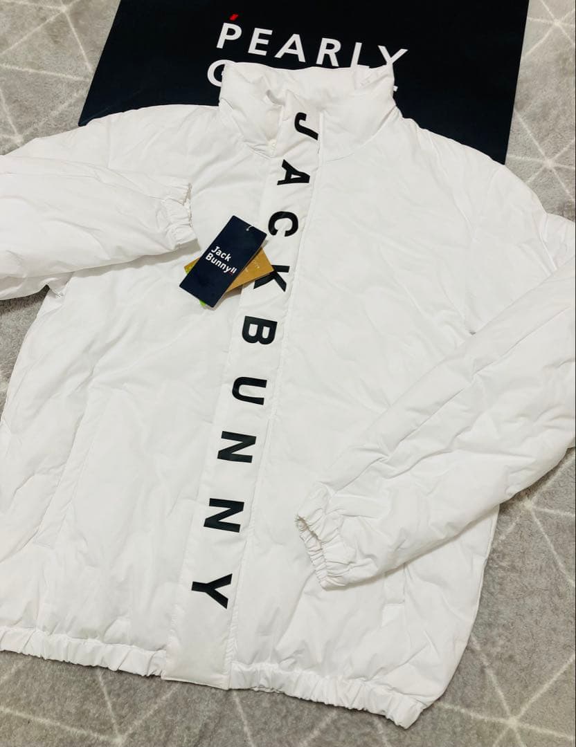 新品 ジャックバニー ETHERMALOFT 袋織中綿ジャケット(6)LL/白