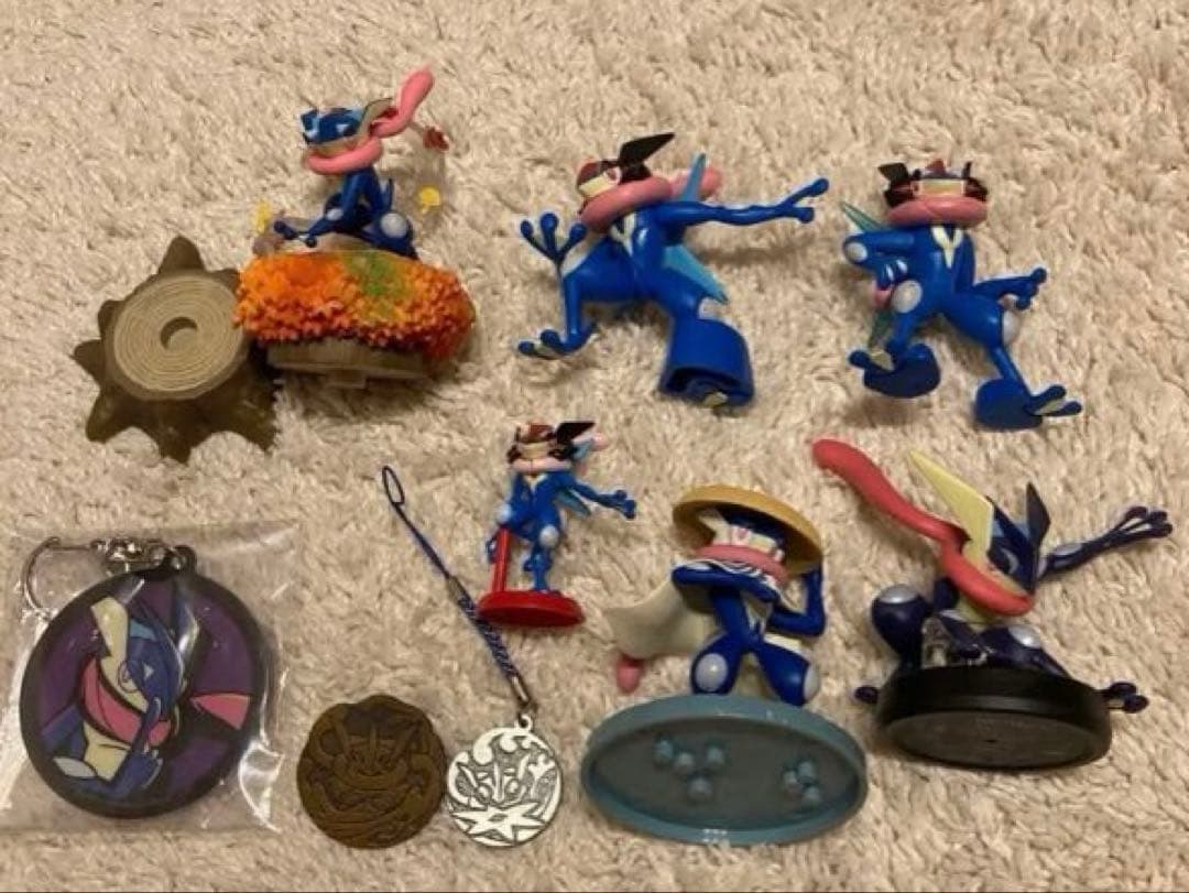 B*す様 ポケモン　ゲッコウガ　フィギュア　キーホルダー　ピンズ　まとめ