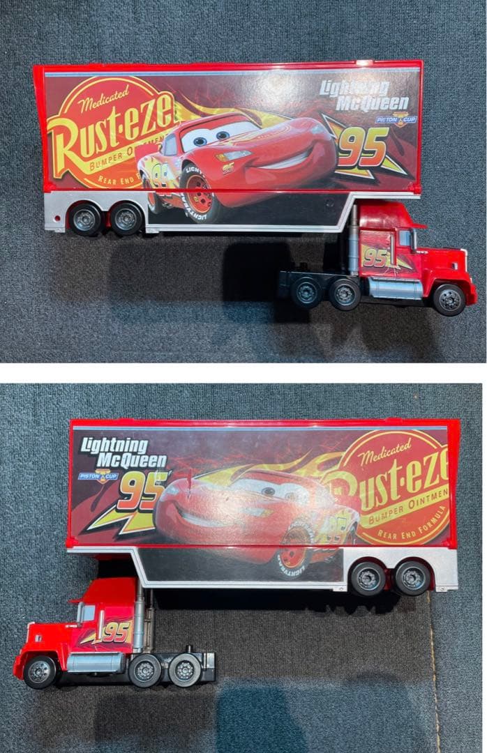 マックィーン・変身シリーズ3台&沢山乗せよう大きなマック廃盤品セット