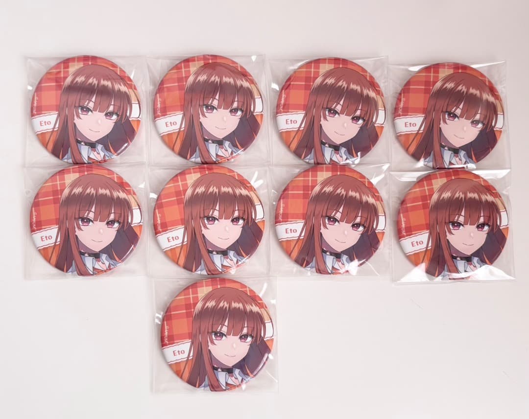 カラフルピーチえとさん缶バッジ