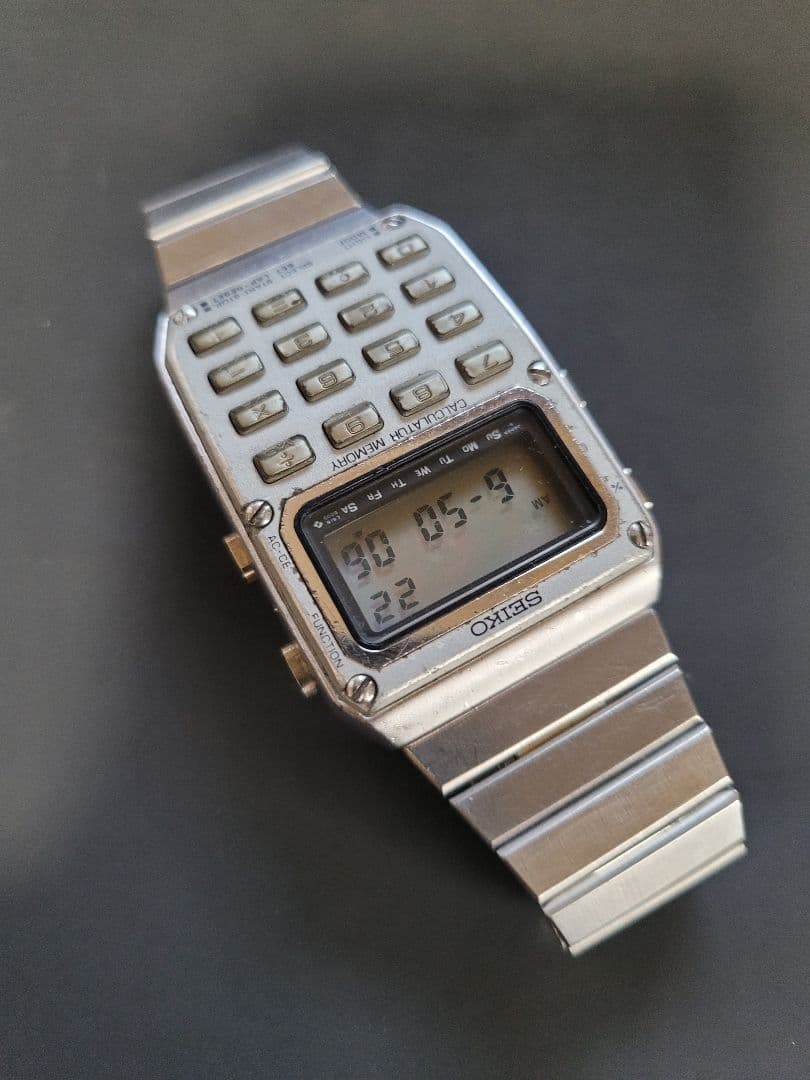 専用 SEIKO 0515カリキュレーター腕時計 データバンク