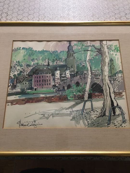 小田切 訓 水彩画