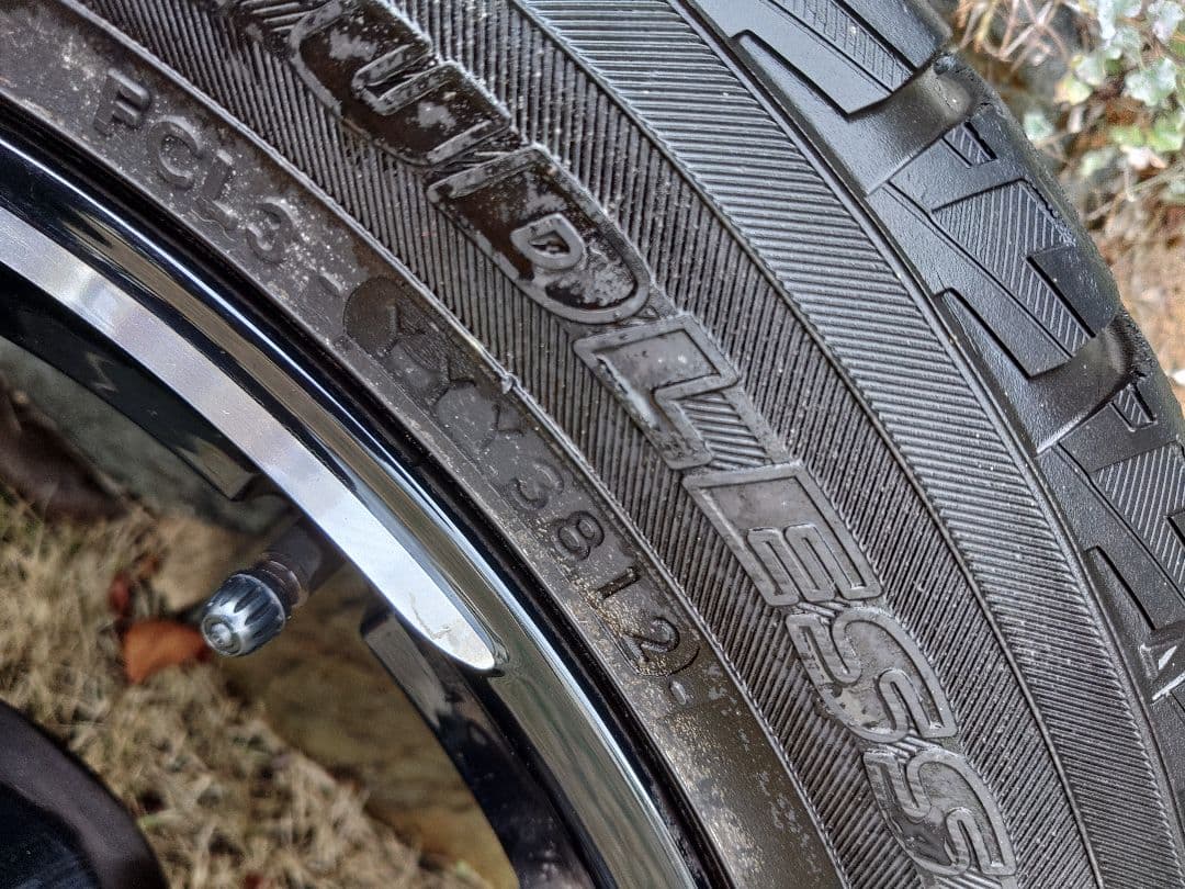 16インチ ホイールセット ブラック シルバー シトロエン DS3 純正