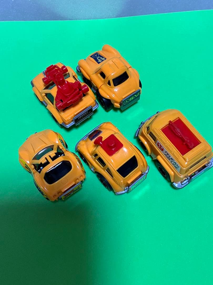 チョロQ、A品番・5台セット・オレンジ色です。