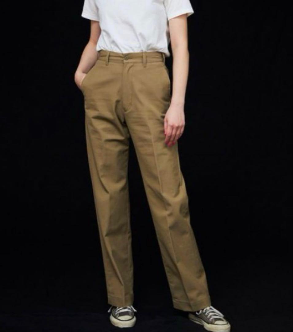 美品＊THE SHINZONE シンゾーン ハイウエストチノパンツ 38