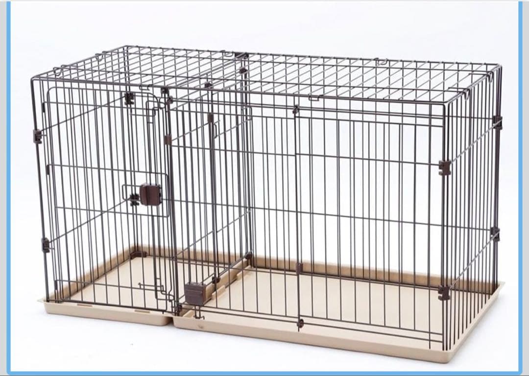 カインズ(CAINZ) ツールームサークル 犬ゲージ トイレしつけ 仕切りドア付