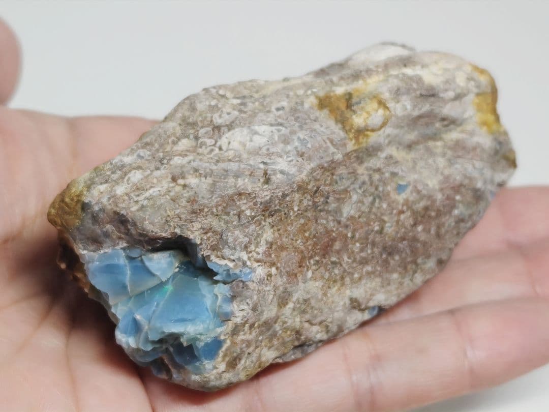 オパール 250g 蛋白石 原石 鑑賞石 自然石 誕生石 鉱物 鉱石 宝石 水石