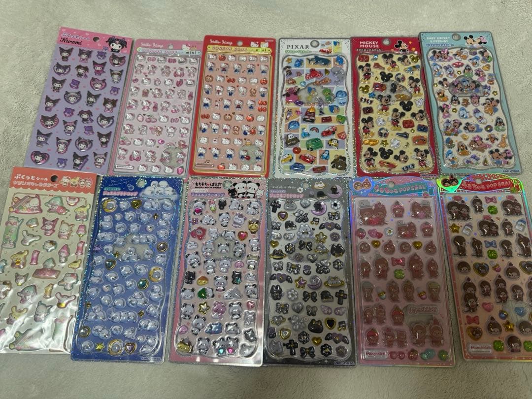 正規品 サンリオ ボンボンドロップシール 全種 コンプリート セット