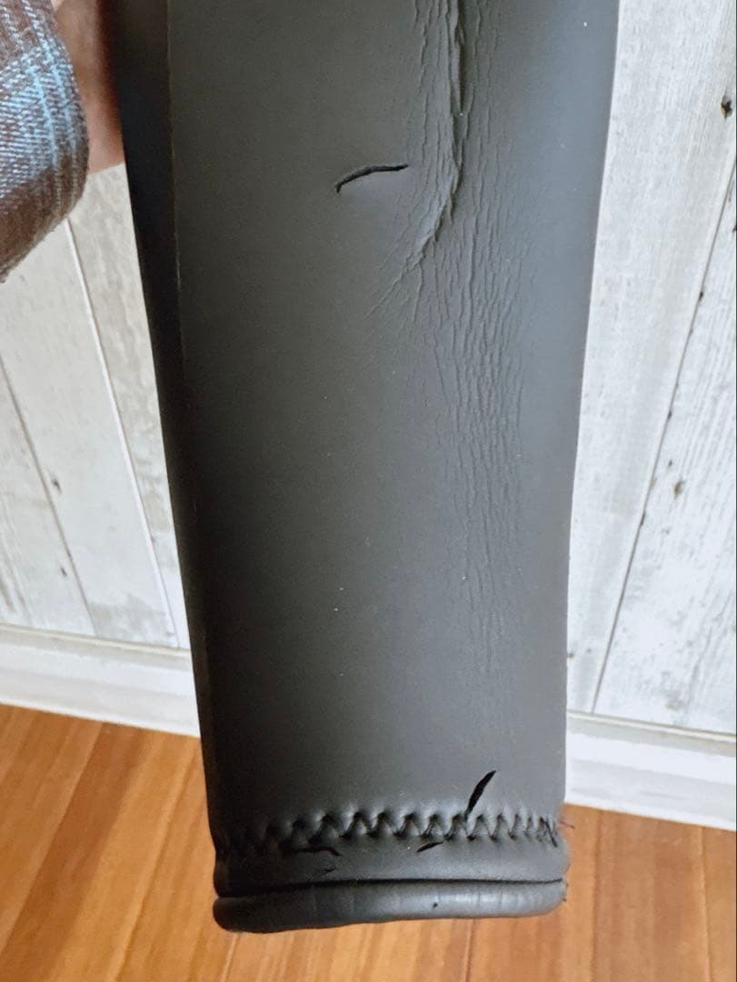 FELLOW セミドライ チェストジップ 5×3mm LB ラバー メンズ 起毛