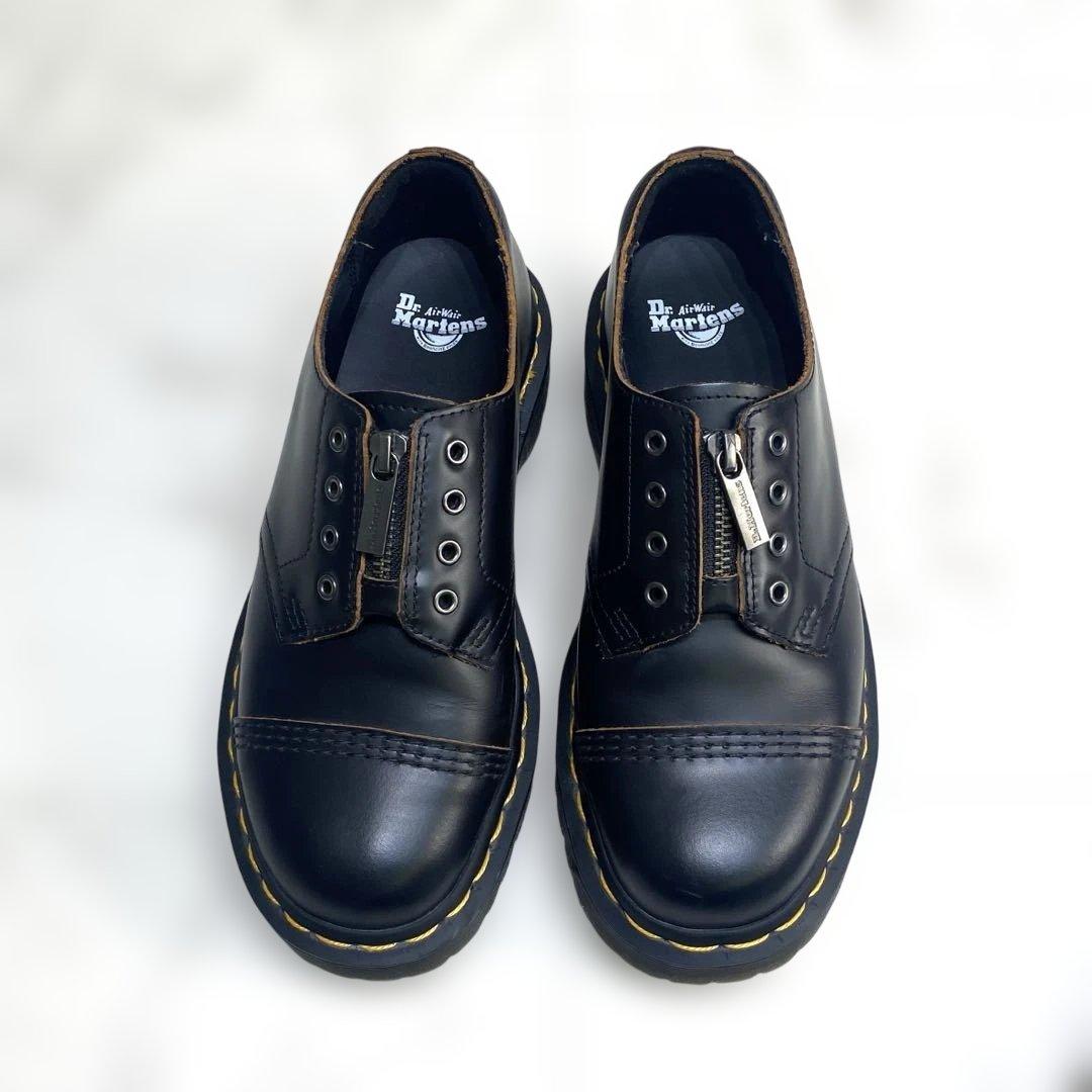 美品【ドクターマーチン】 厚底 ジップSMITHSBEX UK5 24〜24.5