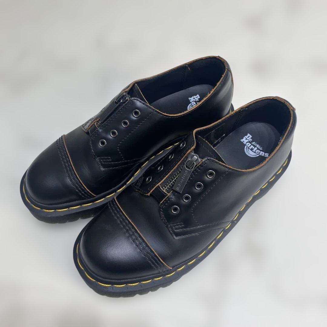 美品【ドクターマーチン】 厚底 ジップSMITHSBEX UK5 24〜24.5
