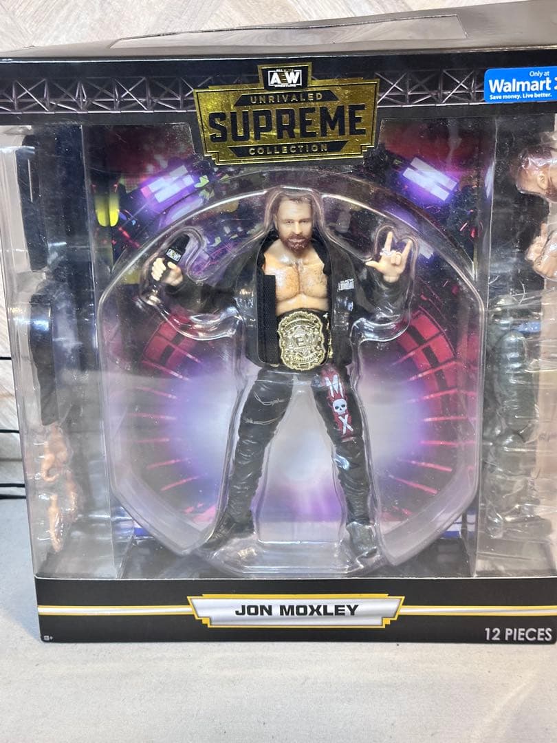 AEW supreme フィギュア　ジョン・モクスリー