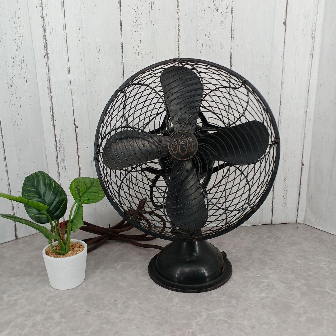 芝浦製作所/製作所☆レトロ【扇風機】高さ 約42cm