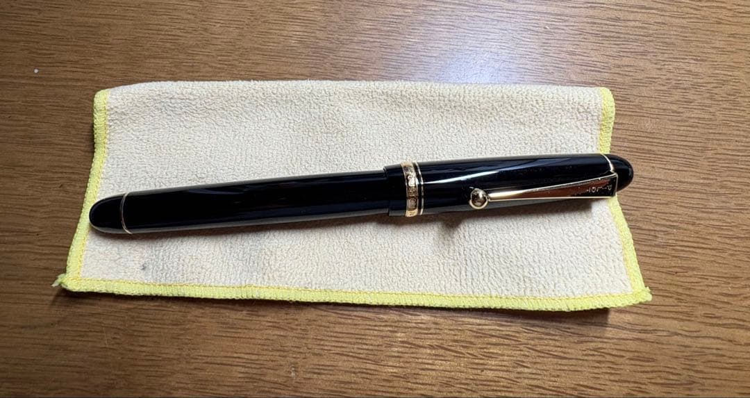 PILOT パイロット 万年筆 カスタム74 custom74 F ブラック