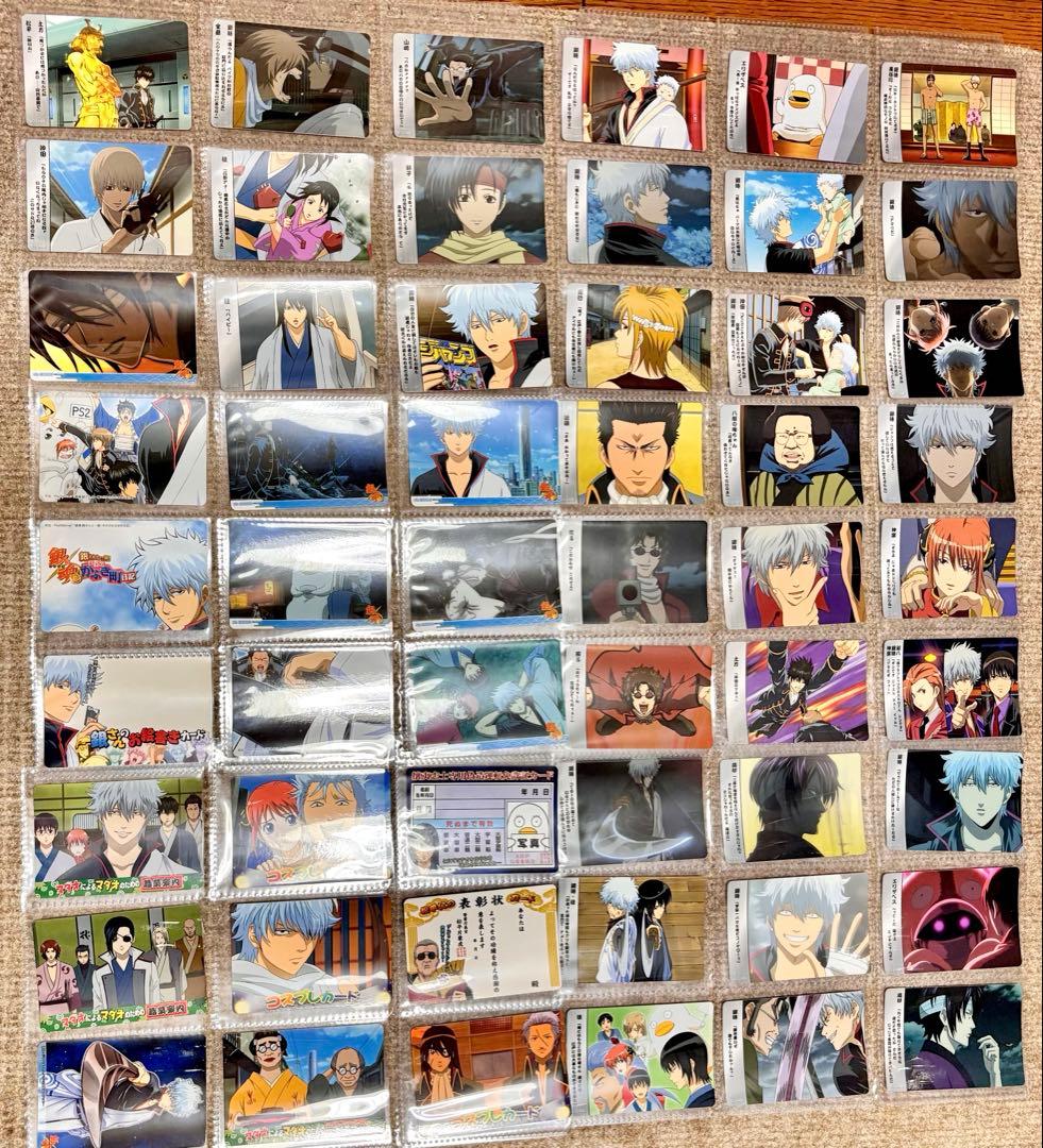 本日価格 ダブり無し 433枚 銀魂 大量 クリアカードコレクション まとめ売り