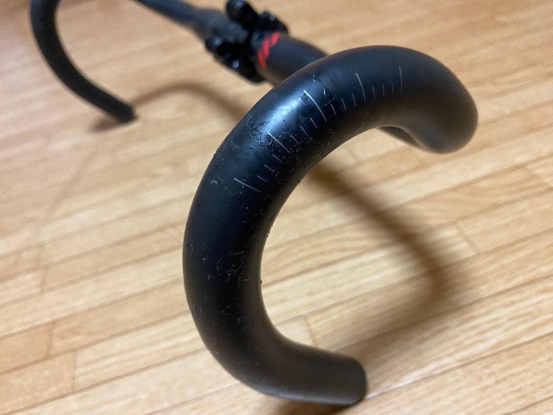 【美品】ボントレガーXXX VR-C カーボンハンドル ➕ PRO ステムセット