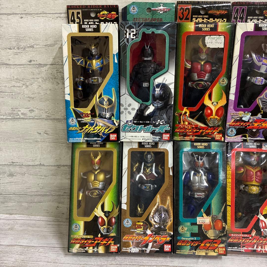 仮面ライダー ライダーヒーローシリーズ ソフビまとめ売り