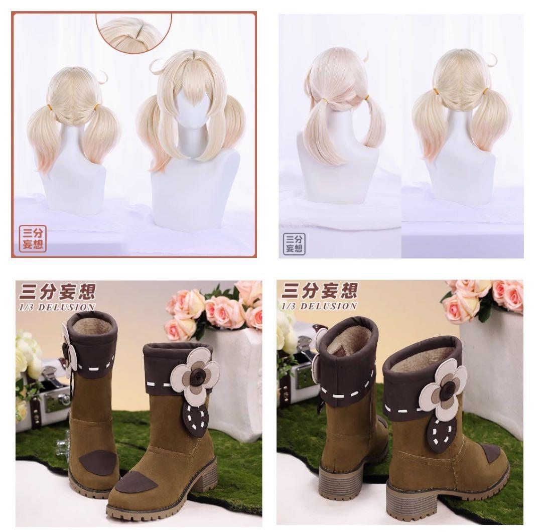 【即日発送可能】猫と3丁目　原神　クレー　コスプレ　衣装セット　Sサイズ