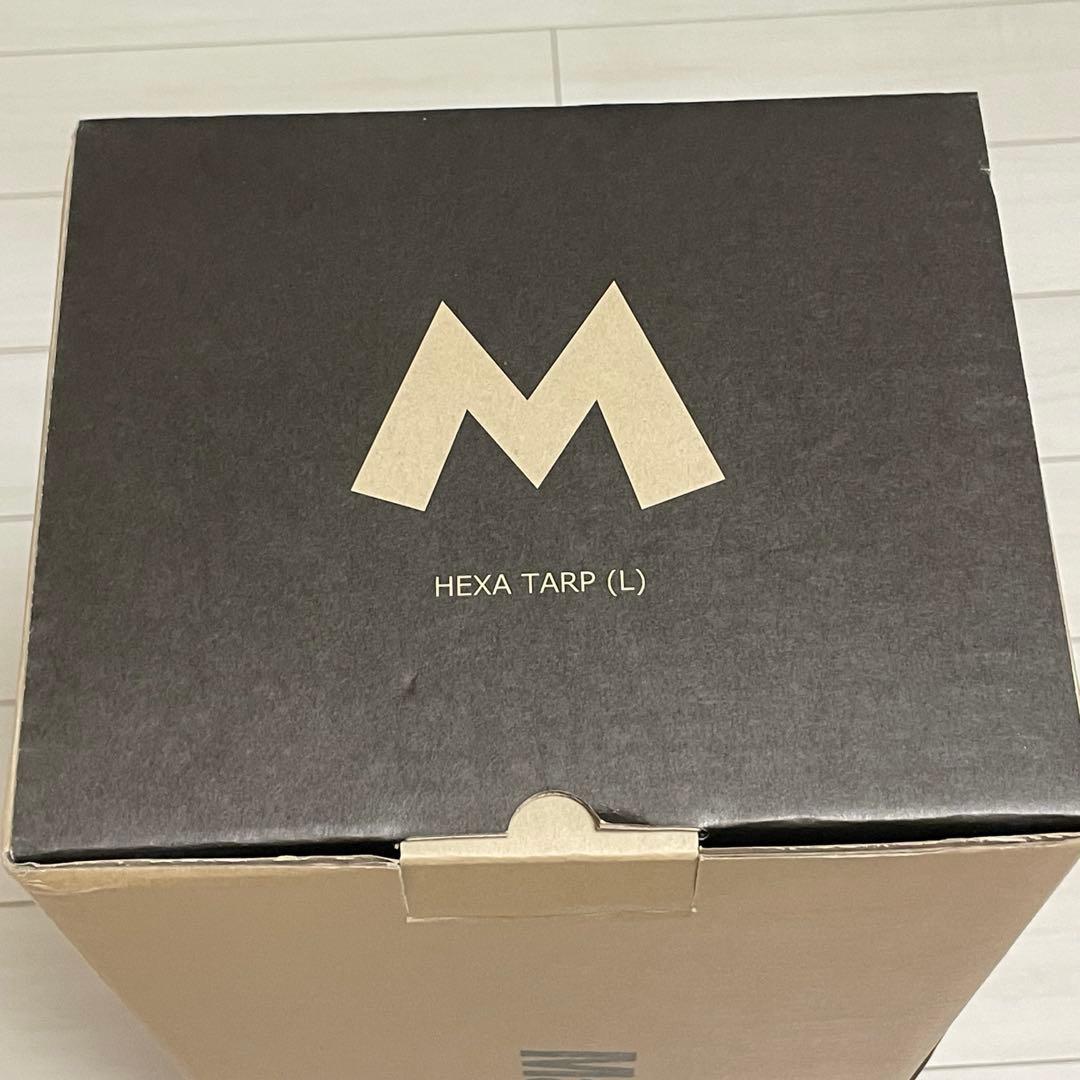 【mac outdoor】マックワン ヘキサタープL チャコール 新品未開封品