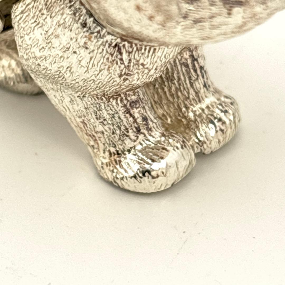 美品 クリストフル 置物 猫 ネコ リュミエール コレクション