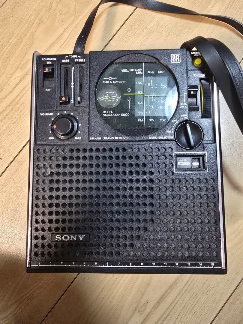 SONY AM/FMラジオ受信機 ICF-5600