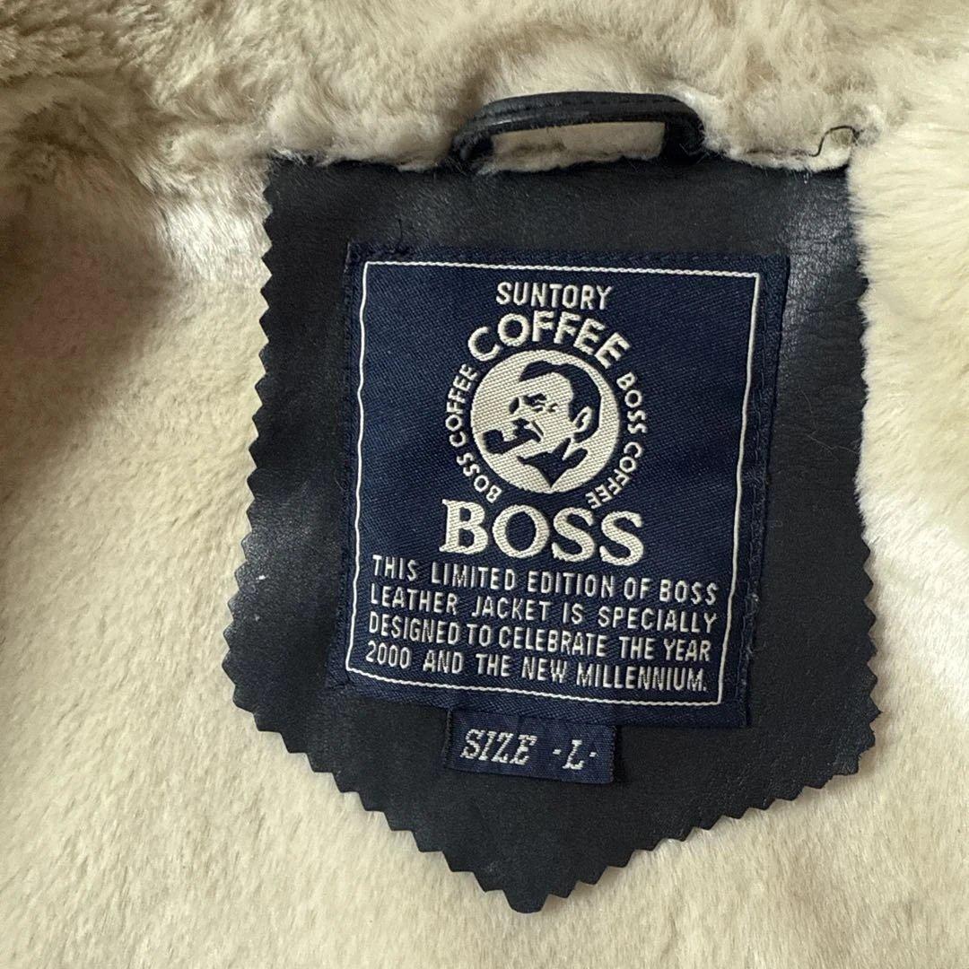 SUNTORY BOSSジャン　2000年限定B-3フライトジャケットボスジャン