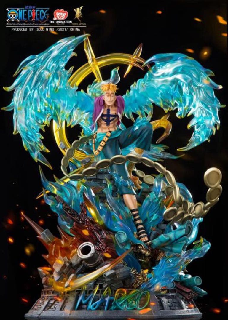 soulwing Studios ワンピース 不死鳥 マルコ スタチュー