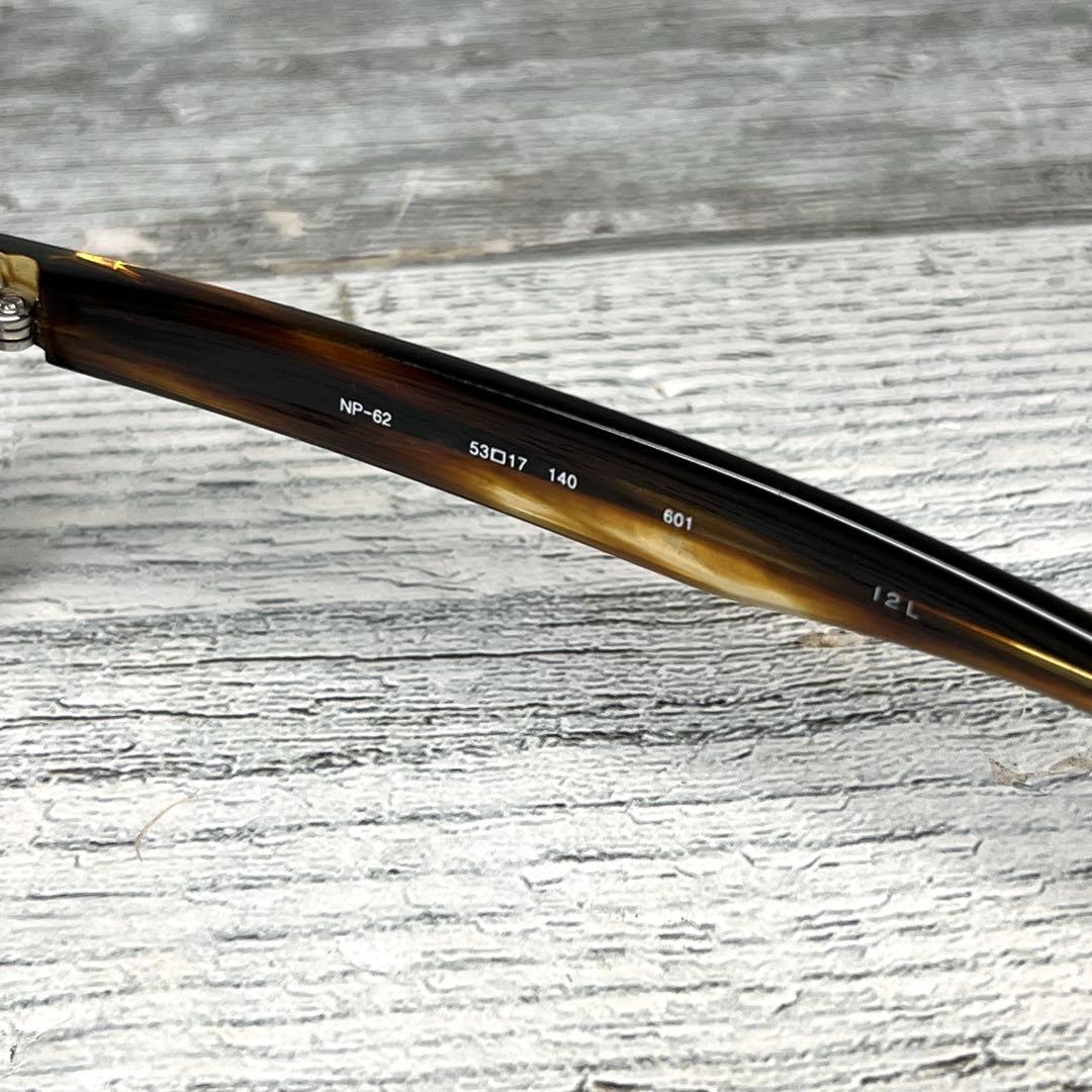 【美品】999.9 フォーナインズ NP-62 メガネフレーム ケース付き